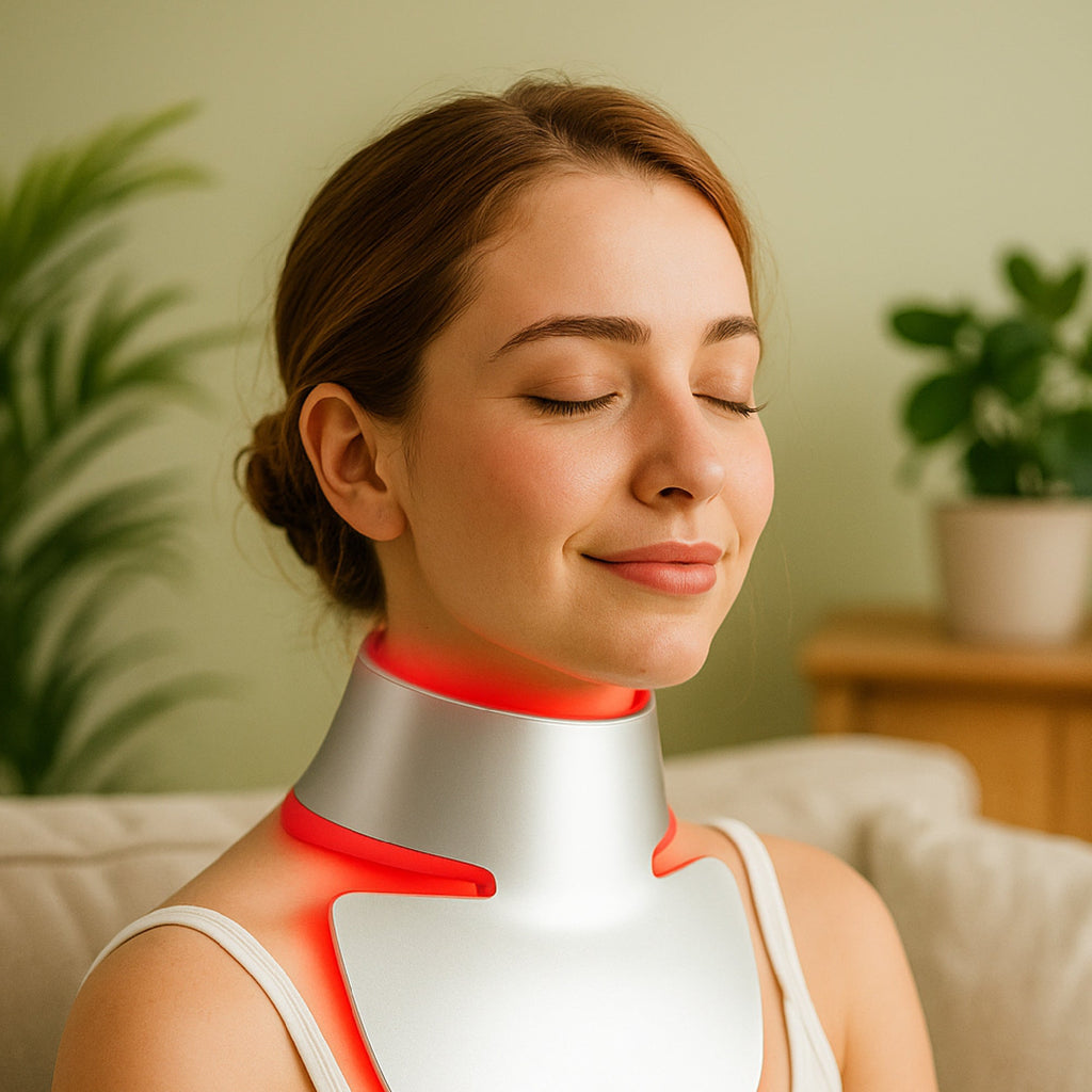 SaunaRidge LED Neck & Décolleté Plate
